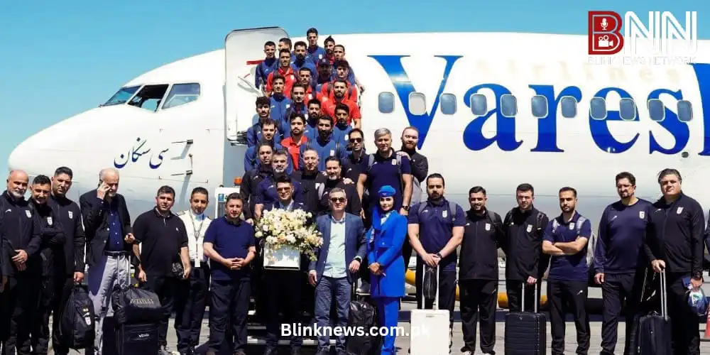 iran world cup squad lands