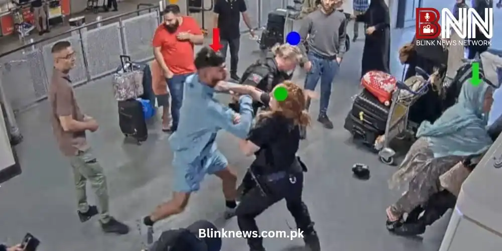 man who punched female police officer