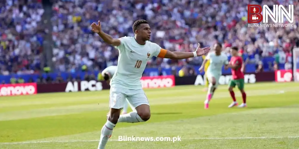 mbappe and dembele fire france into fifa world cup semifinals