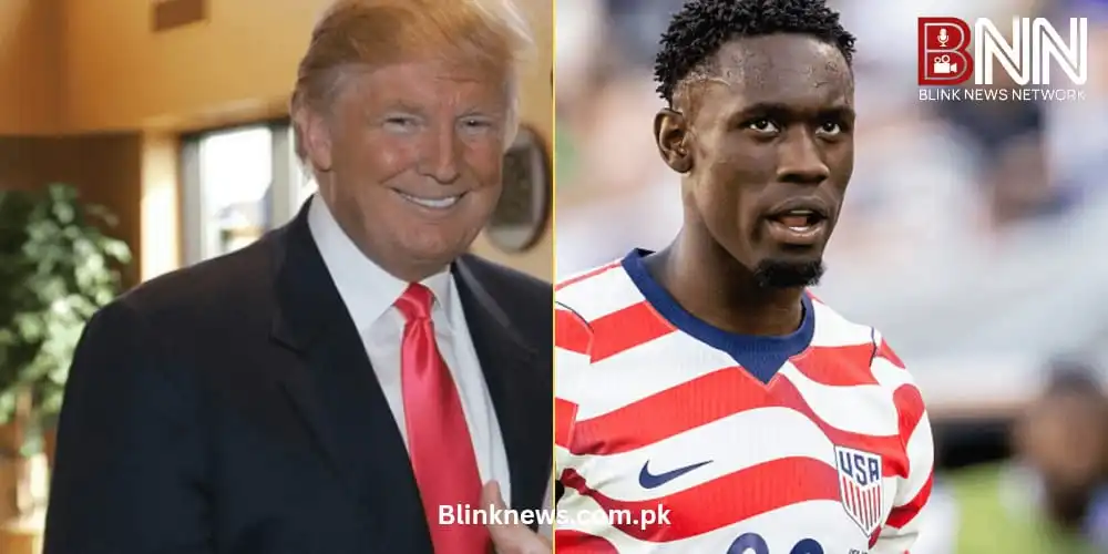 trump reacts after fifa suspends us star folarin balogun’s one-game ban