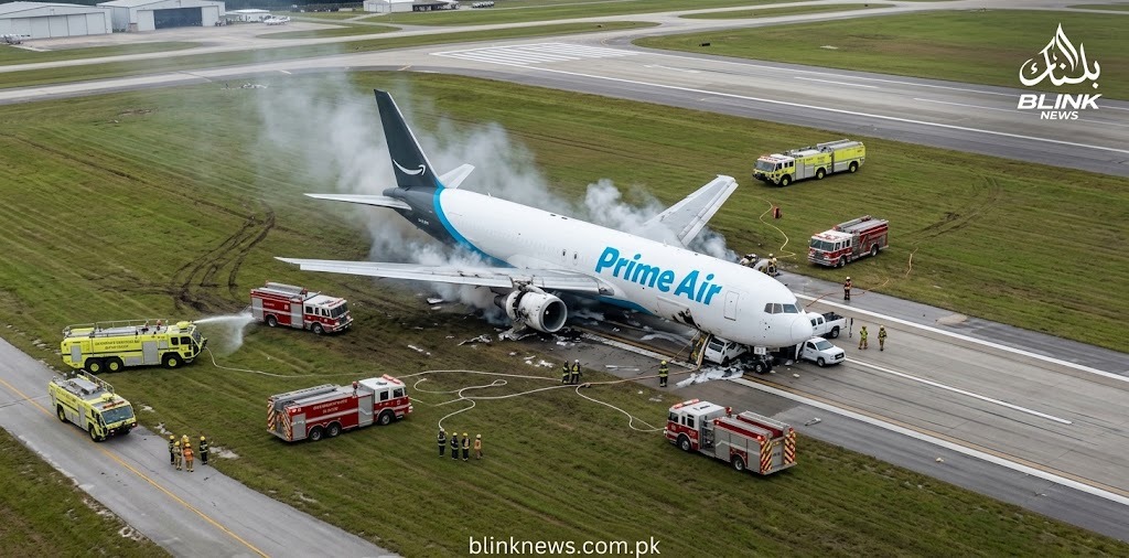 Cargo Plane Overshoots Runway in US, Killing Five People