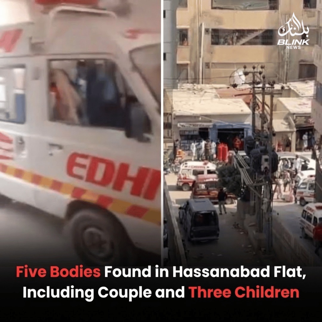 Five bodies found in Hassanabad flat including couple and three children
