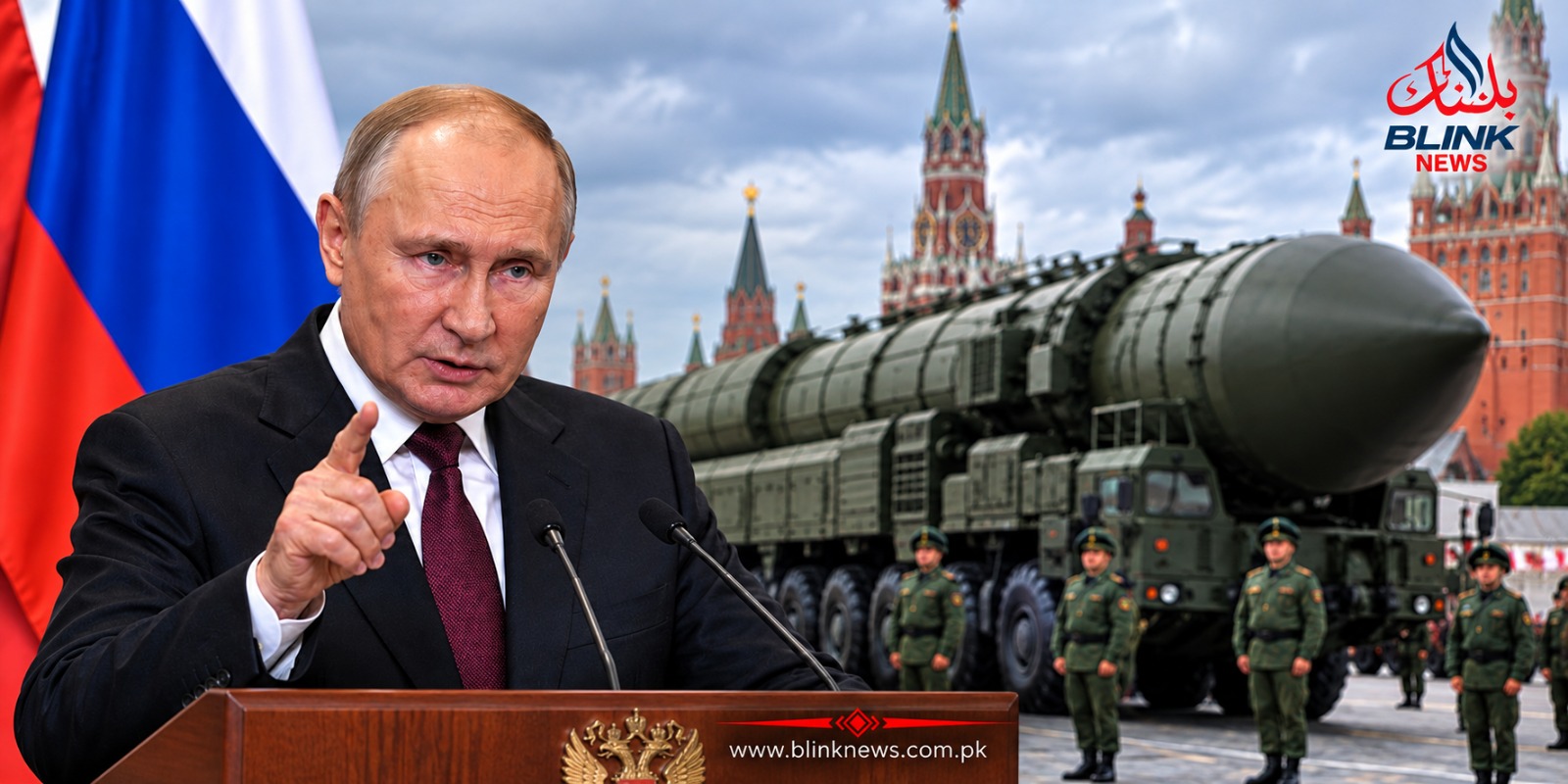 Vladimir Putin discussing weapons of mass destruction and global security