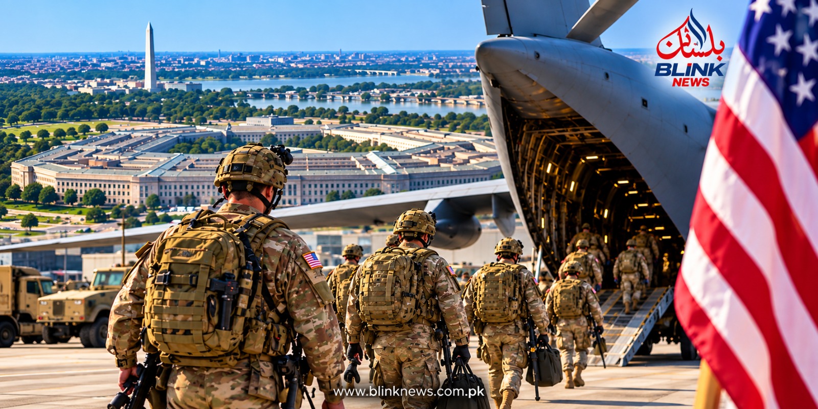 Pentagon military deployment to the Middle East