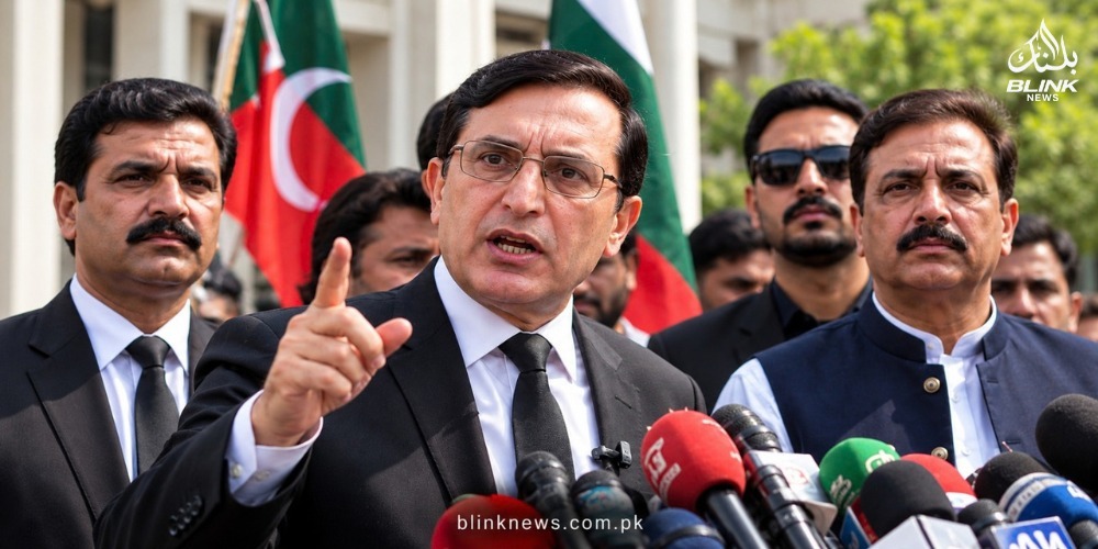 Barrister Gohar discusses Long March political decision in Pakistan