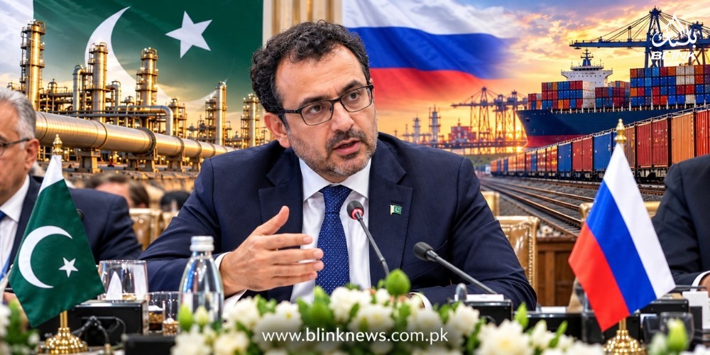 Owais Leghari discusses Pakistan Russia relations and economic cooperation