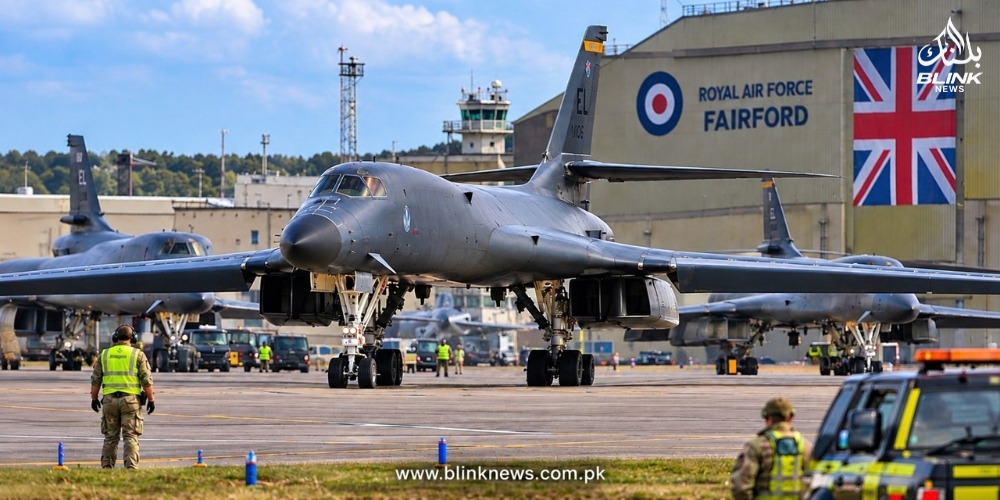 US B-1 bombers recalled amid threat to British military base