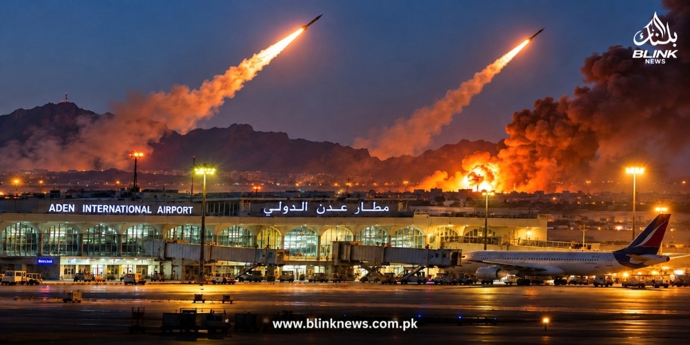 Houthis fire two missiles toward Aden Airport in Yemen
