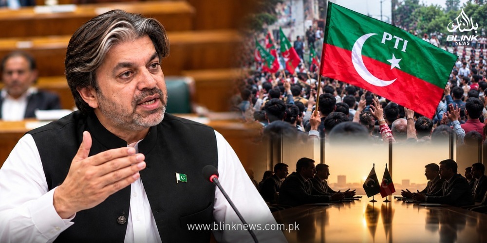 Ali Muhammad Khan discussing political dialogue and a peaceful political solution in Pakistan