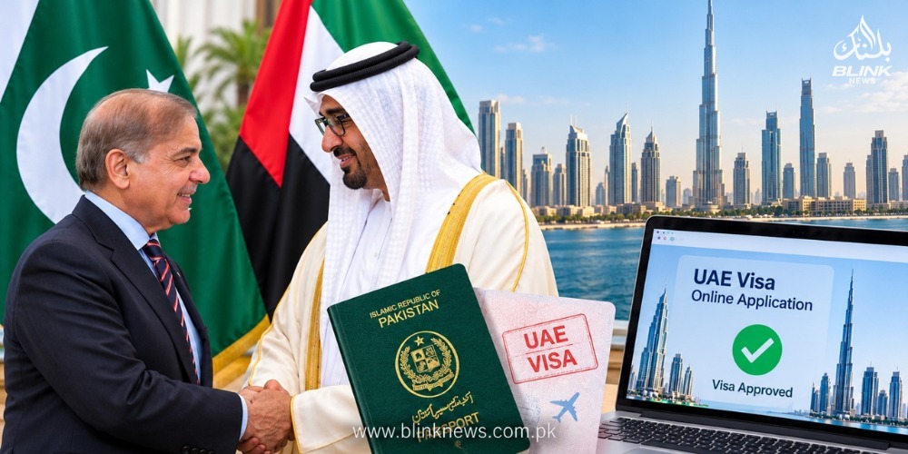 Pakistani citizens applying for UAE online visas amid improving Pakistan-UAE relations